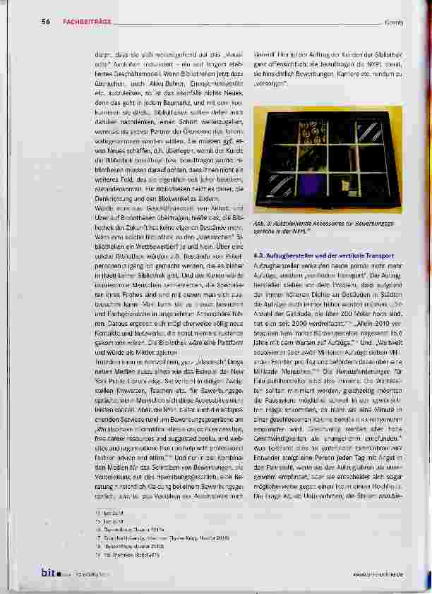 Vorschauseite 5: Innovationscheck für Bibliotheken Der Versuch eines alternativen Ansatzes