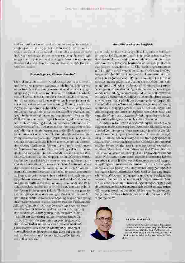 Vorschauseite 2: Frauen leiden anders - und Männer erst recht