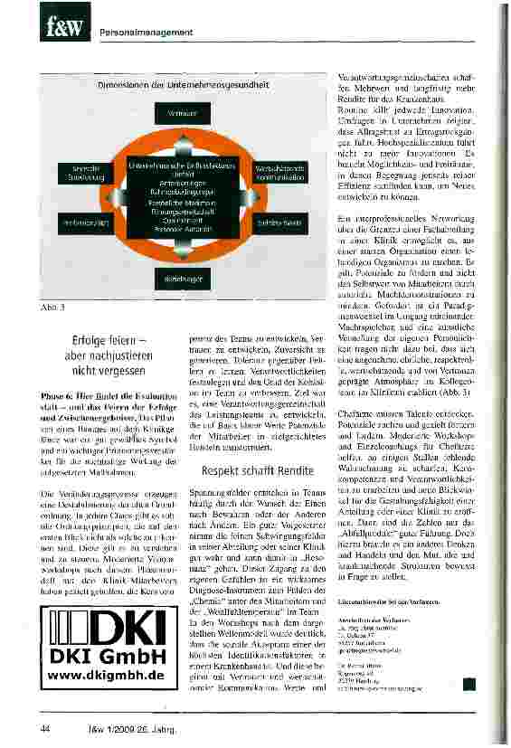 Vorschauseite 5: Aus Wertschätzung wird WertschöpfungWie Teams im Klinikum eine eingeschworene Verantwortungsgemeinschaft werden