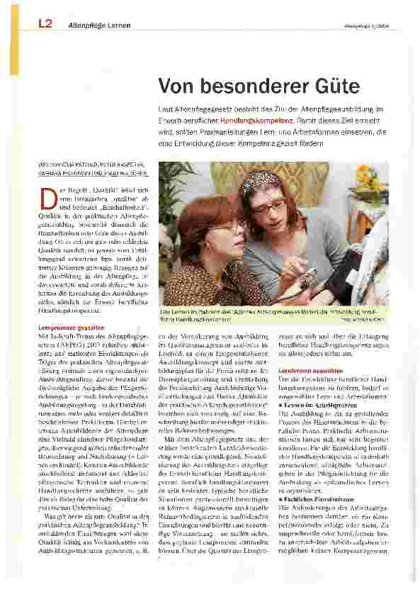 Vorschauseite 1: Von besonderer Güte
