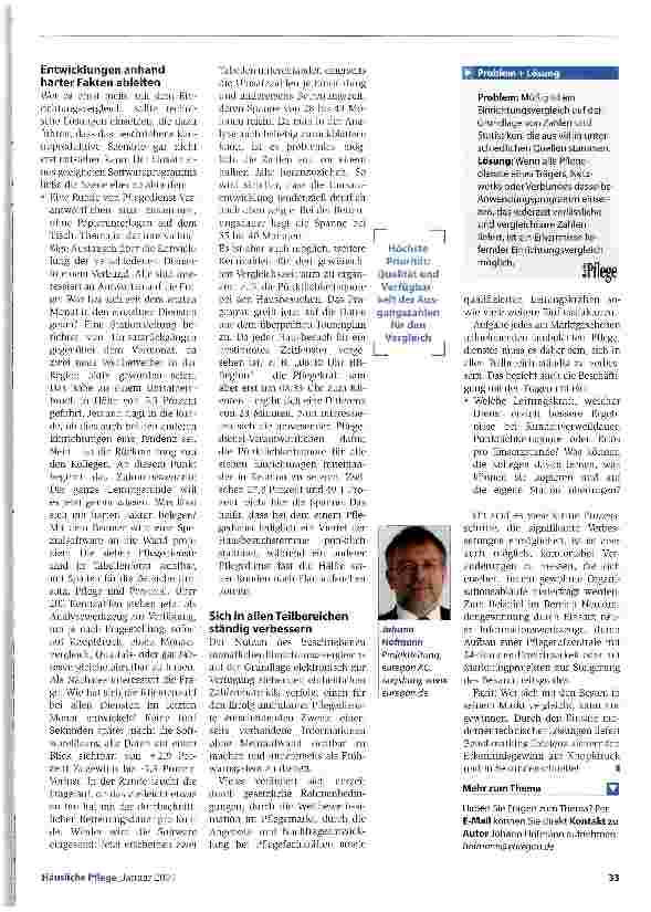 Vorschauseite 2: Modernes Benchmarking: Der Nutzen elektronisch unterstützter UnternehmensvergleicheLernen von den Besten