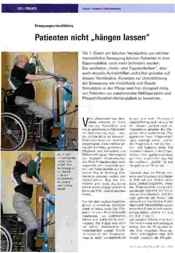 Vorschauseite 1: Patienten nicht „hängen lassen