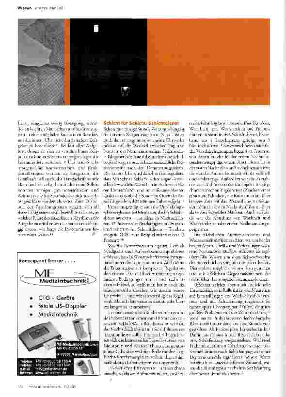 Vorschauseite 3: Aus dem Takt
