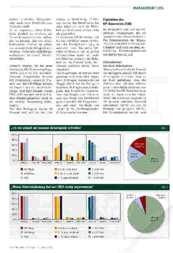 Vorschauseite 2: OP-Barometer belegt große Unzufriedenheit der OP-Pflegenden