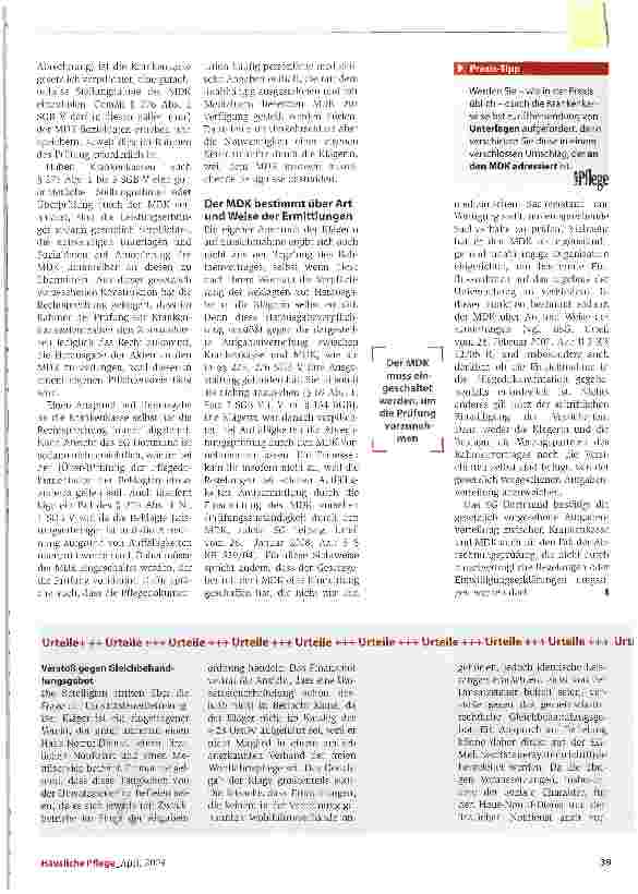 Vorschauseite 2: Zu Unrecht Einsicht verlangt