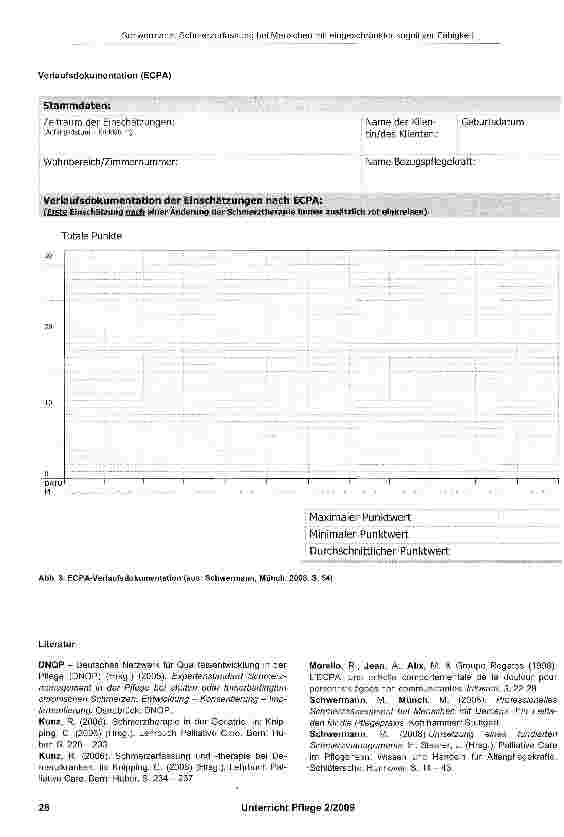 Vorschauseite 5: Schmerzerfassung bei Menschen mit eingeschränkter kognitiver Fähigkeit