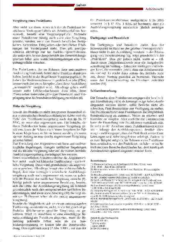 Vorschauseite 3: Wann ist ein Praktikum ein Praktikum?
