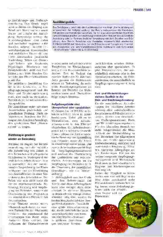Vorschauseite 2: Experten für Diättherapie
