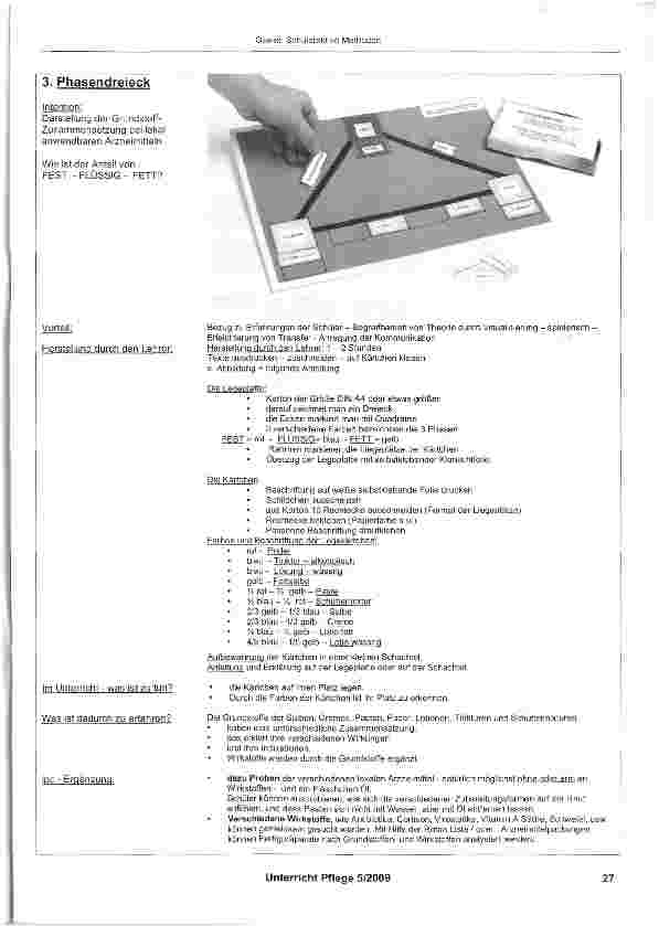 Vorschauseite 6: Schüleraktive Methoden am Beispiel von Inhalten der Arzneimittellehre