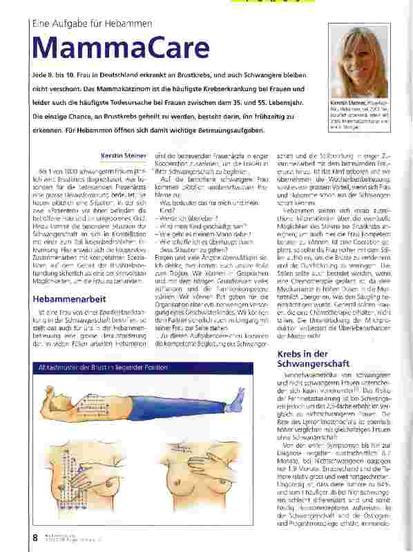 Vorschauseite 1: MammaCare