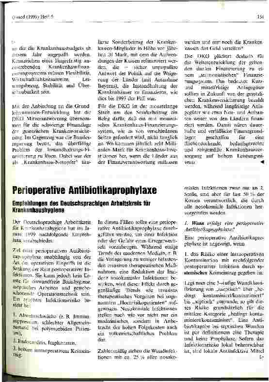 Vorschauseite 2: Das Krankenhaus der Zukunft: Flexible Behandlungsformen mit mehr Kooperation