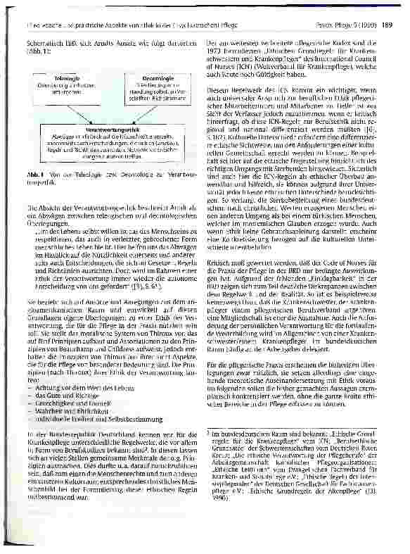 Vorschauseite 4: Theoretische und praktische Aspekte von Ethik in der (psychiatrischen) Pflege