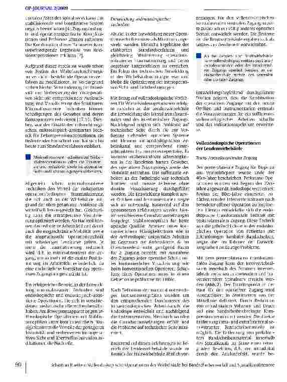 Vorschauseite 3: Vollendoskopische Operationen der Wirbelsäule bei Bandscheibenvorfall und Spinalkanalstenose