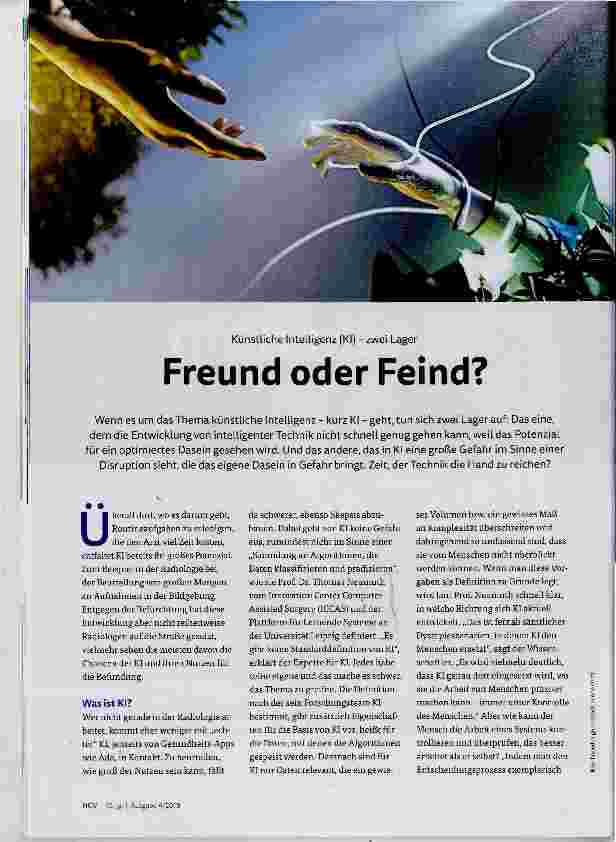 Vorschauseite 1: Freund oder Feind?