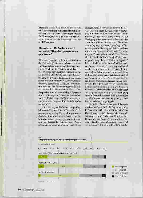 Vorschauseite 3: RINGEN UM PFLEGEFACHPERSONAL