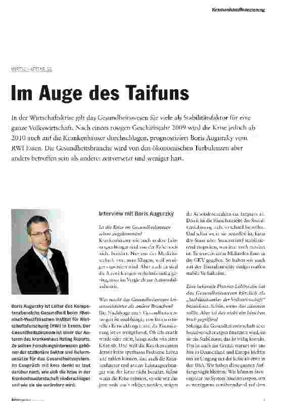 Vorschauseite 1: Im Auge des Taifuns