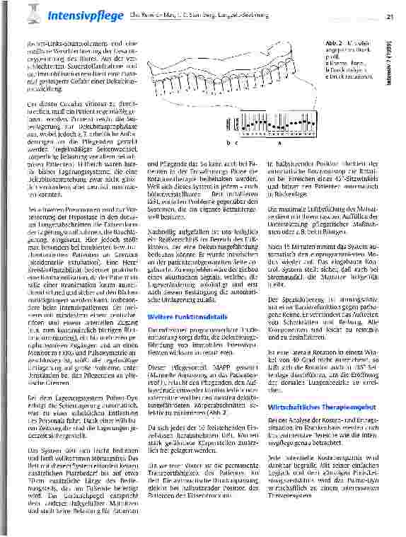 Vorschauseite 3: Langzeit-Beatmung unterstützt durch moderne Rotationstherapie