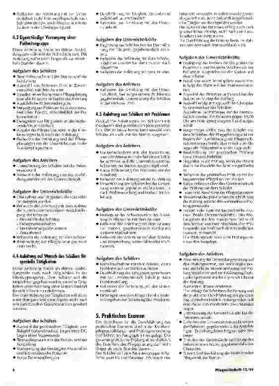 Vorschauseite 5: Leitfaden für die praktische Ausbildung von KrankenpflegeschülerInnen Krankenpflegeschule am Evangelischen Krankenhaus Oldenburg