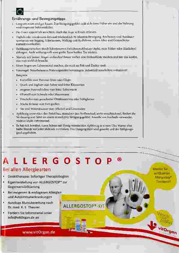 Vorschauseite 4: Übergewicht (Adipositas)