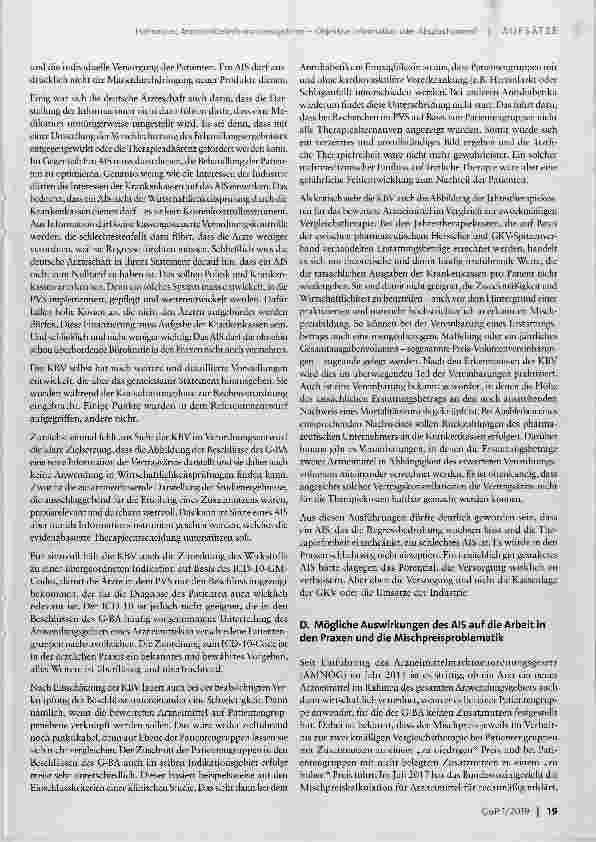 Vorschauseite 2: Arzneimittelinformationssysteme Objektive Information oder Absatzchancen?