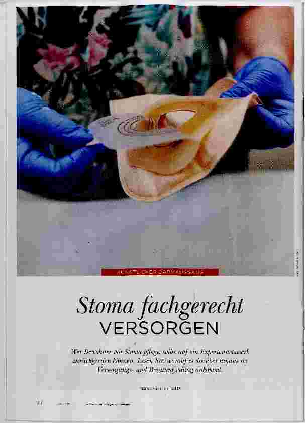 Vorschauseite 1: Stoma fachgerecht VERSORGEN