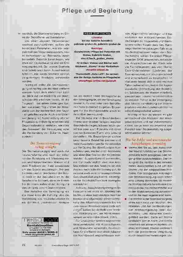Vorschauseite 3: Stoma fachgerecht VERSORGEN