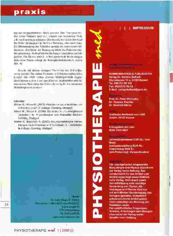 Vorschauseite 6: Weiche manuelle Technik zur Behandlung der HWS mit Ortho-Bionomy®