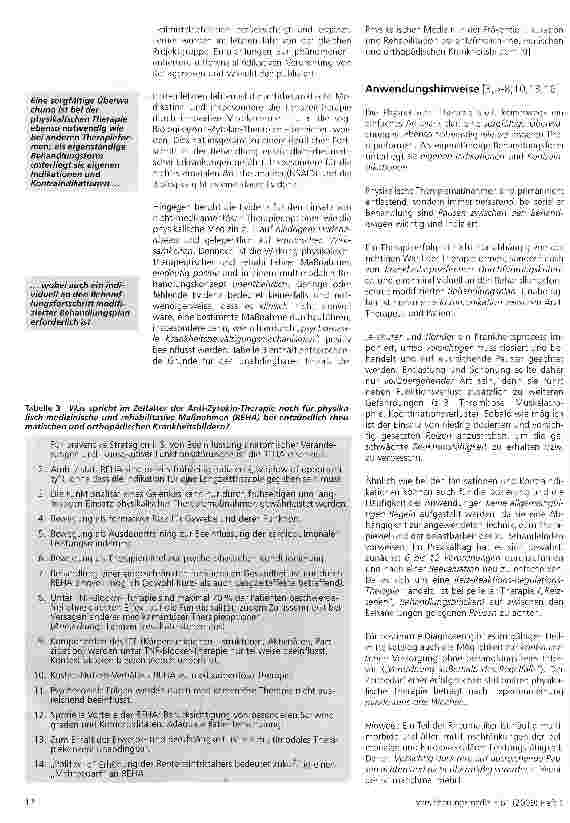 Vorschauseite 3: Physikalische Medizin in der Rheumatologie und Orthopädie