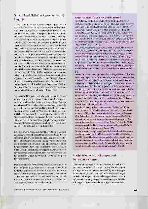 Vorschauseite 3: Psychiatrie in der NS-Zeit