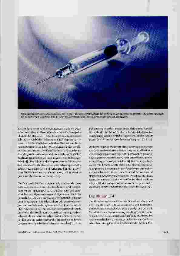 Vorschauseite 5: Psychiatrie in der NS-Zeit