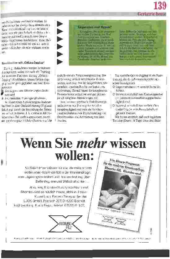Vorschauseite 2: Frühgeriatrie: Therapie diffuser Hirnfunktionsstörungen