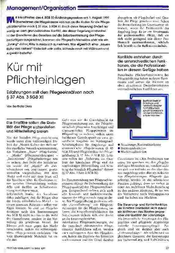 Vorschauseite 1: Kür mit Pflichteinlagen