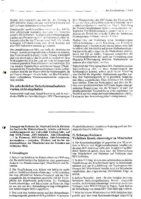 Vorschauseite 3: GDK-Forum HIV-Infektion und AIDS-Erkrankungen