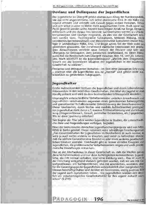Vorschauseite 4: Einführung in die Psychologie des Jugendalters