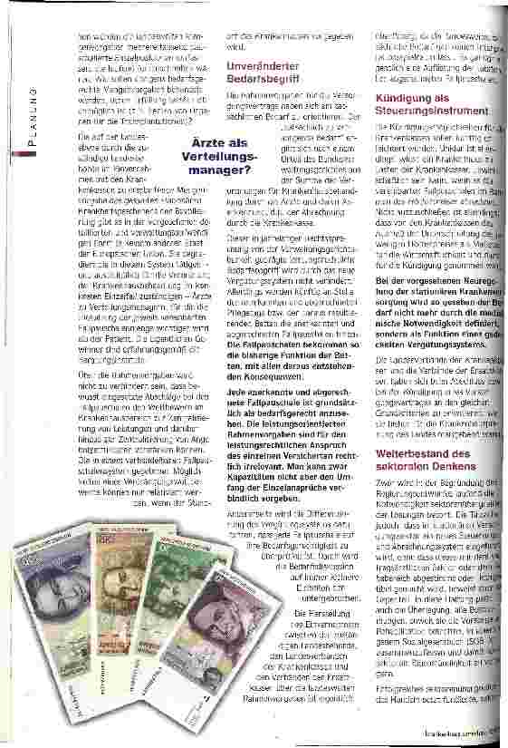 Vorschauseite 4: Einführung einer dualistischen Krankenhausplanung