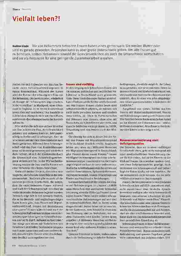 Vorschauseite 1: Vielfalt leben?!