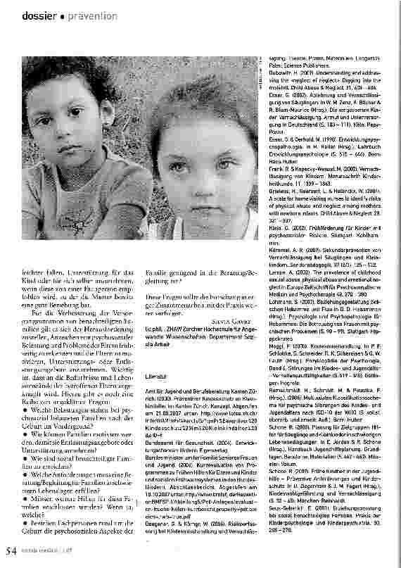Vorschauseite 5: Präventiver Kindesschutz