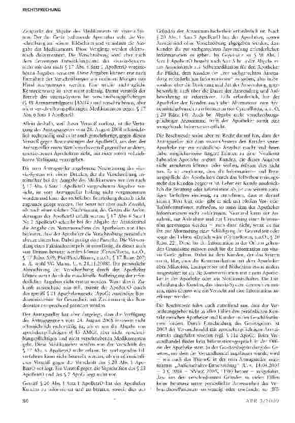Vorschauseite 2: Abgabe von Arzneimitteln außerhalb der Öffnungszeiten