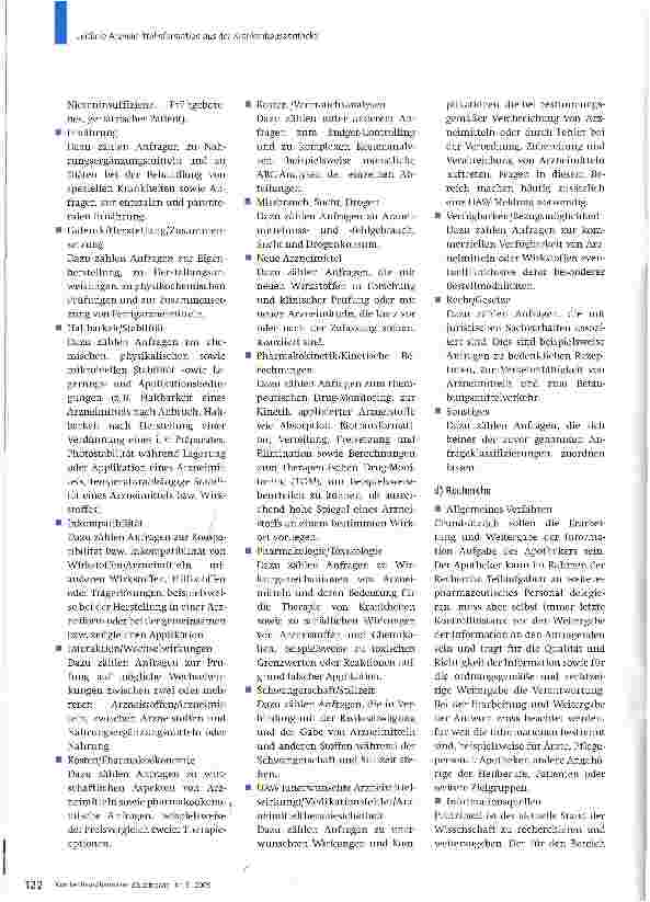 Vorschauseite 4: Arzneimittelinformation aus der Krankenhausapotheke
