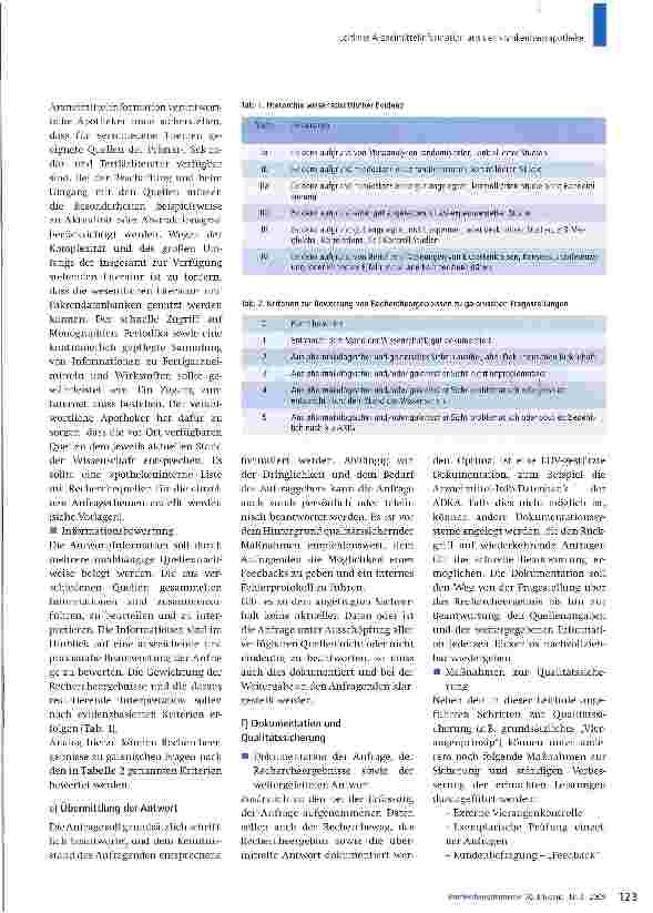 Vorschauseite 5: Arzneimittelinformation aus der Krankenhausapotheke