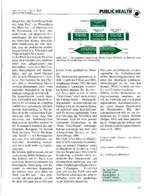 Vorschauseite 2: Effizienz und Incentivierung in der stationären Versorgung