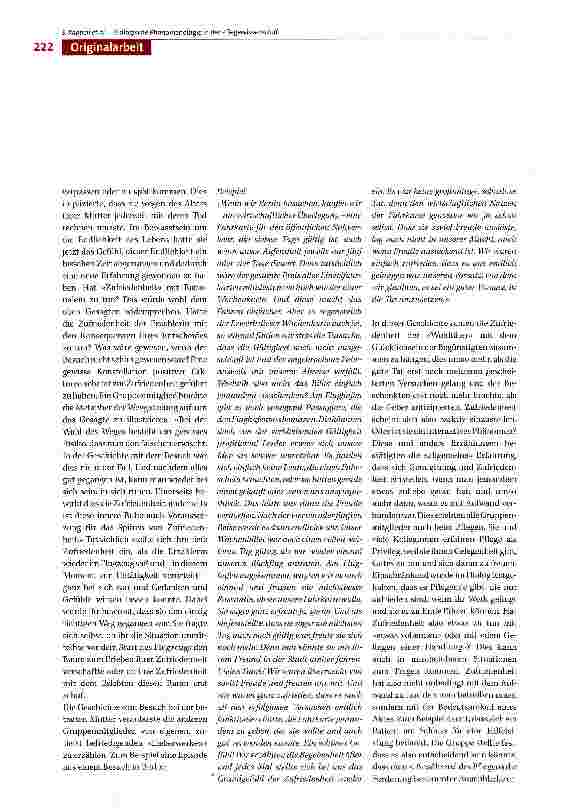 Vorschauseite 6: Dialogische Phänomenologie im Rahmen der Pflege Wissenschaft - Eine kritische Auseinandersetzung mit einer wenig bekannten Forschungsmethode