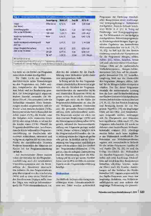 Vorschauseite 5: Präventionsarbeit in Kitas