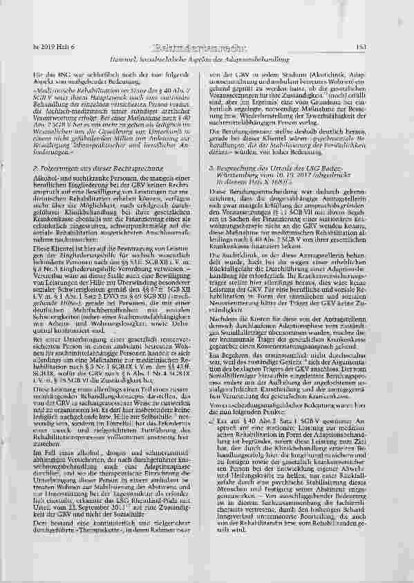 Vorschauseite 3: Sozialrechtliche Aspekte der Adaptionsbenandlimg