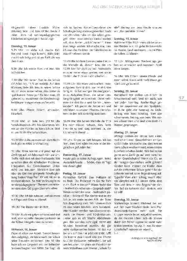 Vorschauseite 2: Talfahrt der Gefühle