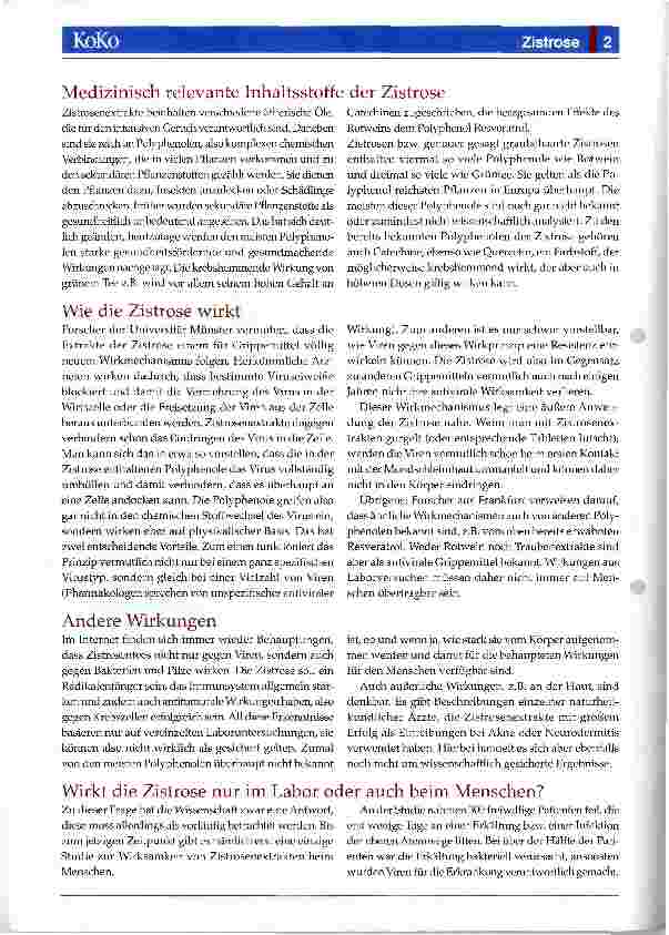 Vorschauseite 2: Zistrose