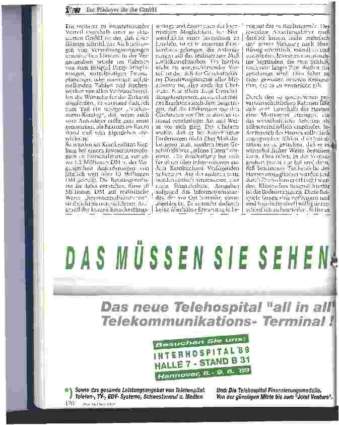 Vorschauseite 4: Ein Plädoyer für eine GmbH