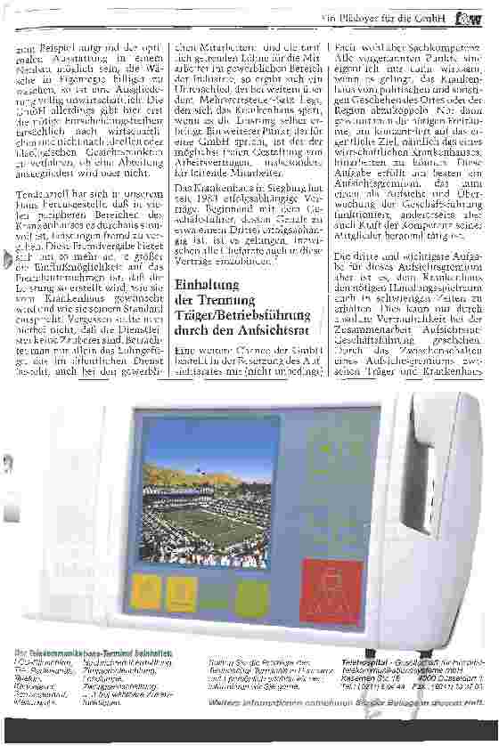 Vorschauseite 5: Ein Plädoyer für eine GmbH