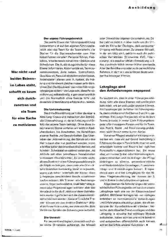 Vorschauseite 2: Nun führ mal schön!