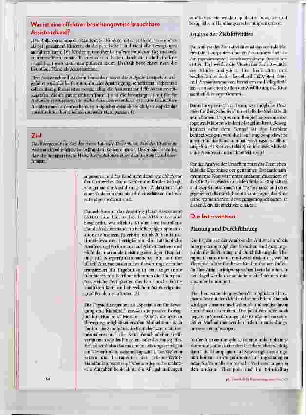 Vorschauseite 2: Kinder mit unilateraler Zerebralparese